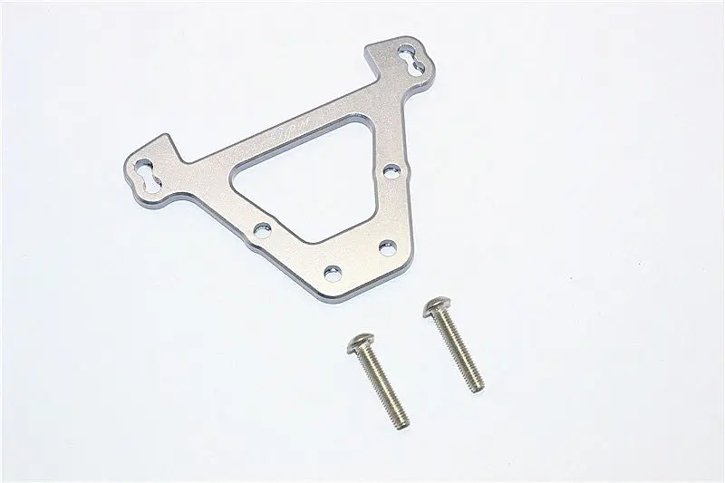 Traxxas E-Revo Brushless / E-Revo Vxl 2.0 Aluminum Rear Bulkhead - 1Pc Set Gray Silver 1