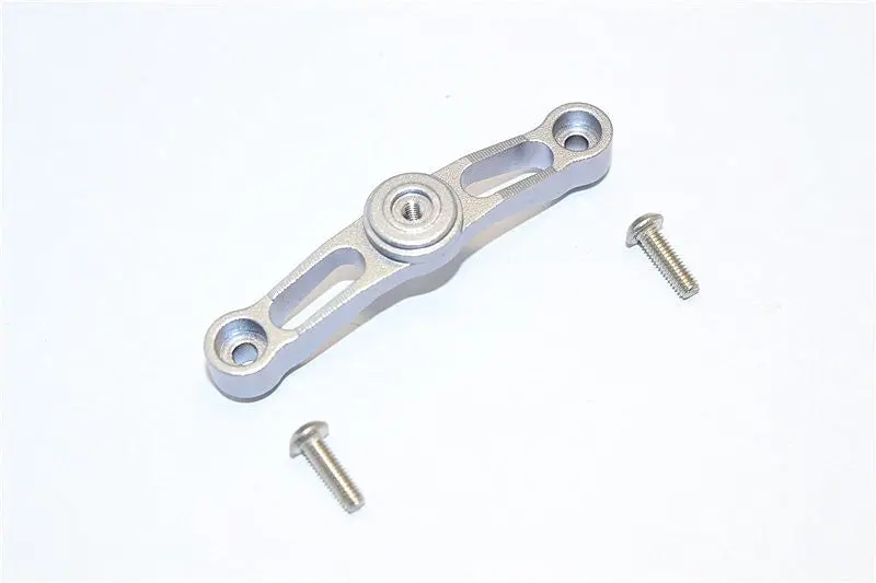 Traxxas E-Revo Brushless / E-Revo Vxl 2.0 Aluminum Steering Holder - 1Pc Set Gray Silver 1