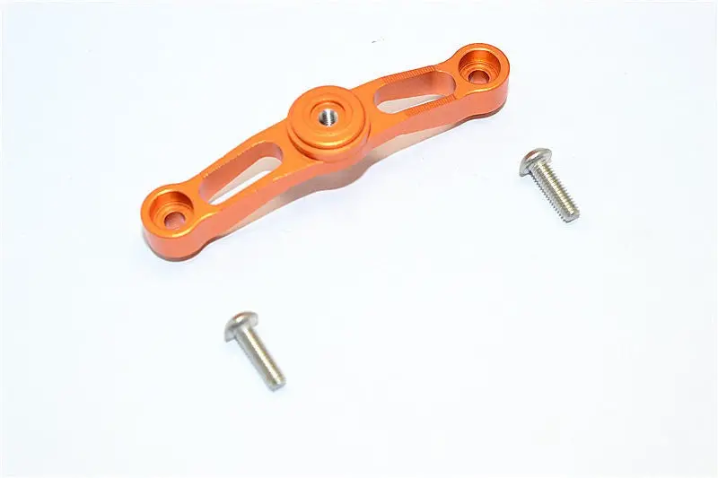 Traxxas E-Revo Brushless / E-Revo Vxl 2.0 Aluminum Steering Holder - 1Pc Set Orange 1