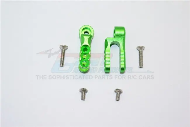 Traxxas E-Revo Brushless / E-Revo Vxl 2.0 Aluminum Steering Servo Holder - 1Pr Set Green 1