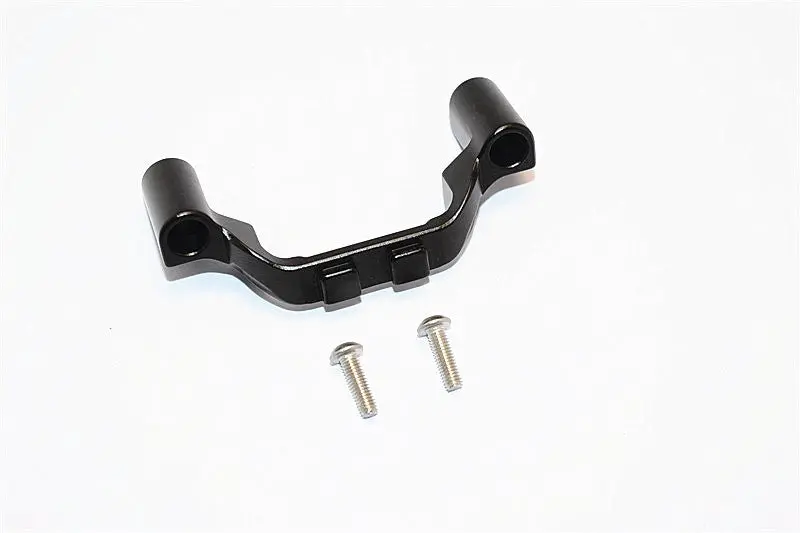 Traxxas E-Revo Brushless / E-Revo Vxl 2.0 / Revo / Revo 3.3 Aluminum Front Gear Box Protector Mount With Screws - 1Pc Set Black 1