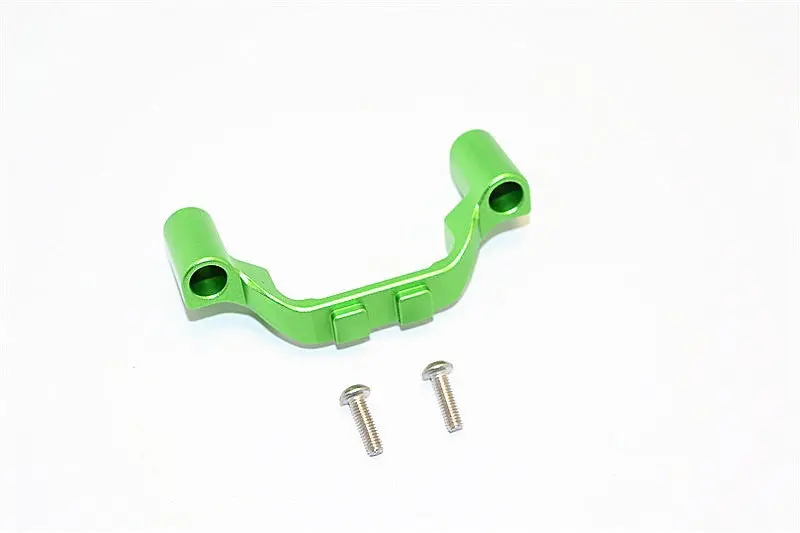 Traxxas E-Revo Brushless / E-Revo Vxl 2.0 / Revo / Revo 3.3 Brushless Aluminum Front Gear Box Protector Mount With Screws - 1Pc Set Green 1
