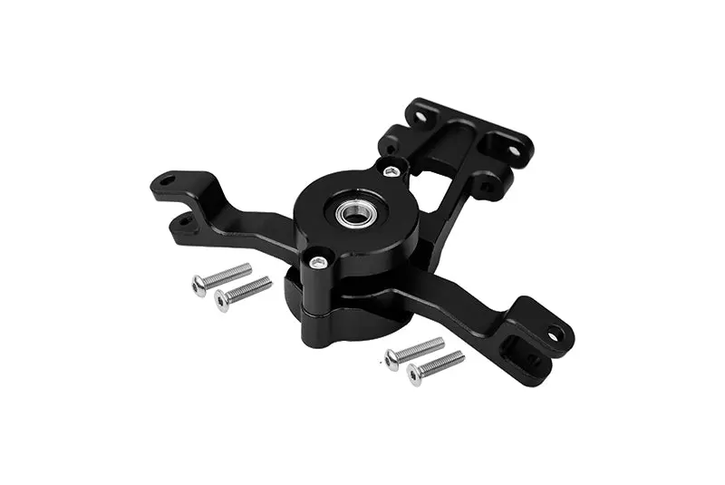 Traxxas E-Revo Brushless / E-Revo Vxl 2.0 / Revo / Summit Aluminum Steering Assembly - 1 Set Black 1