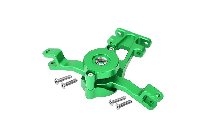 Traxxas E-Revo Brushless / E-Revo Vxl 2.0 / Revo / Summit Aluminum Steering Assembly - 1 Set Green 1