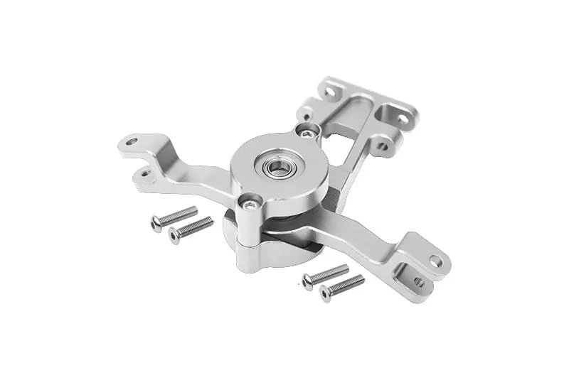 Traxxas E-Revo Brushless / E-Revo Vxl 2.0 / Revo / Summit Aluminum Steering Assembly - 1 Set Silver 1