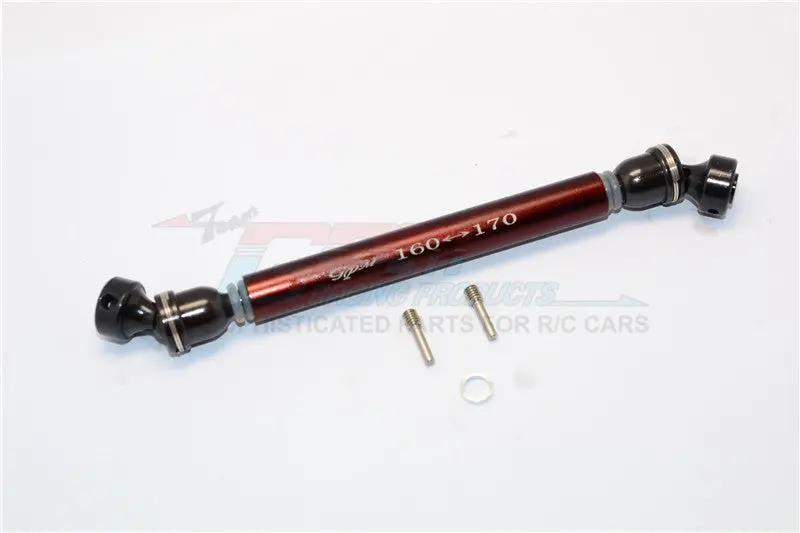 Traxxas E-Revo Brushless / E-Revo Vxl 2.0 / Summit Aluminum Rear Drive Shaft - 1 Set Brown 1
