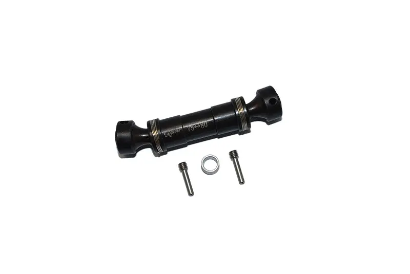 Traxxas E-Revo Brushless / E-Revo Vxl 2.0 / Summit Steel #45 Front Drive Shaft - 4Pc Set Black 1