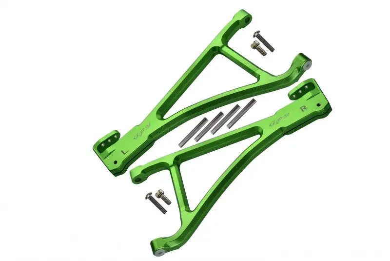 Traxxas E-Revo Brushless Edition Aluminum Front Lower Suspension Arm - 1Pr Set Green 1