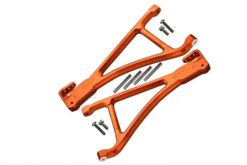 Traxxas E-Revo Brushless Edition Aluminum Front Lower Suspension Arm - 1Pr Set Orange 1
