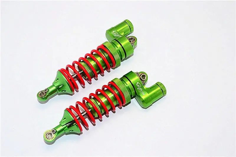 Traxxas E-Revo Brushless Edition Aluminum Front/Rear Adjustable L Shape Damper (85Mm) - 1Pr Set Green 1