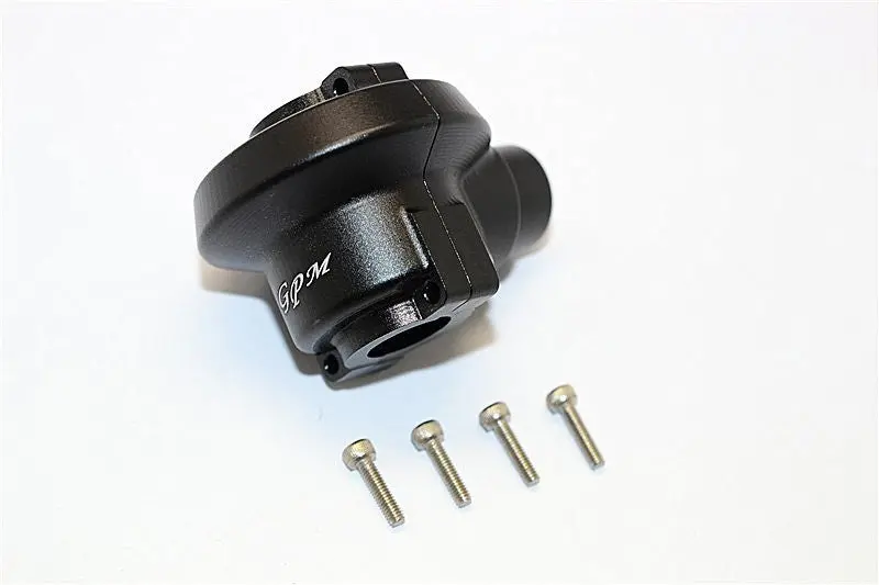 Traxxas E-Revo Brushless Edition Aluminum Front/Rear Diff Housing - 1 Set Black 1