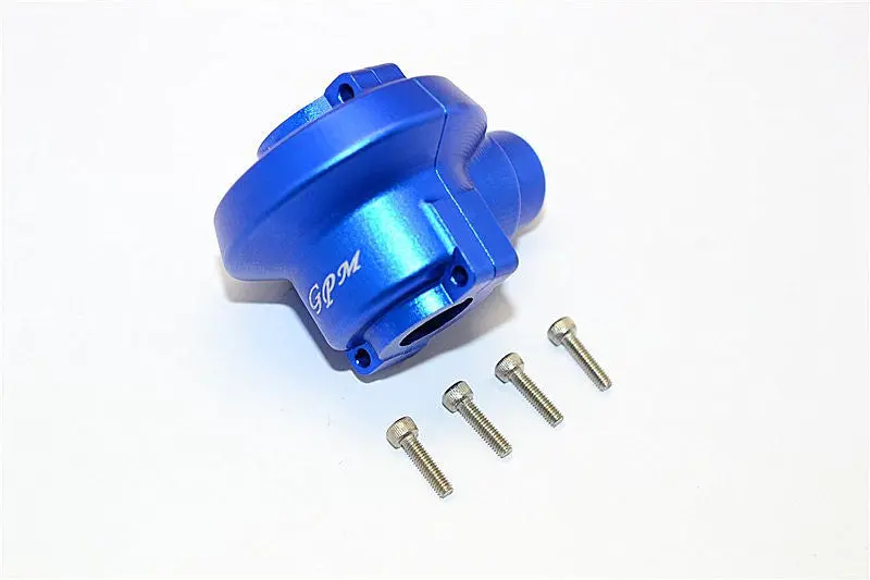 Traxxas E-Revo Brushless Edition Aluminum Front/Rear Diff Housing - 1 Set Blue 1