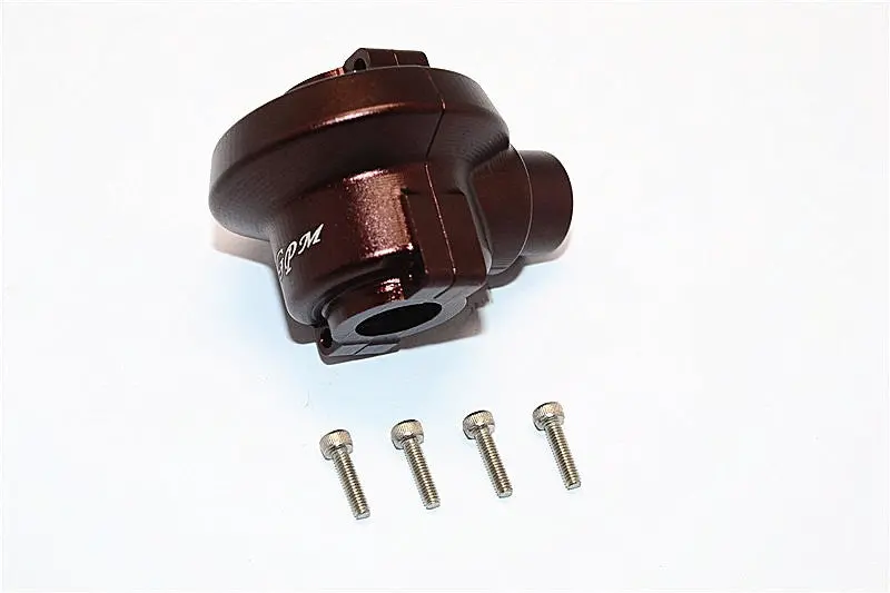 Traxxas E-Revo Brushless Edition Aluminum Front/Rear Diff Housing - 1 Set Brown 1