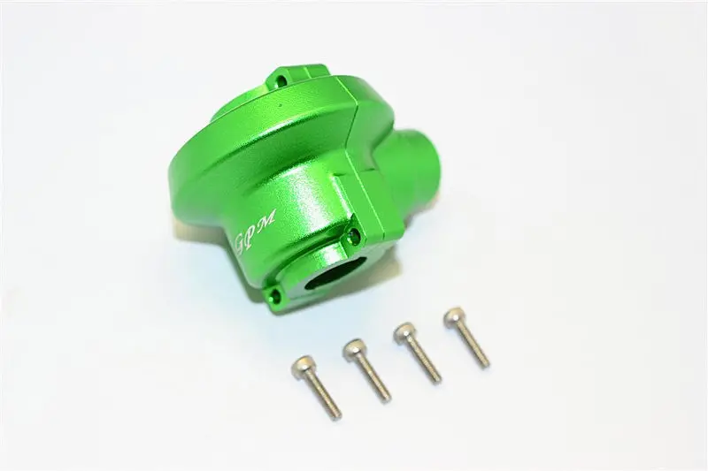 Traxxas E-Revo Brushless Edition Aluminum Front/Rear Diff Housing - 1 Set Green 1