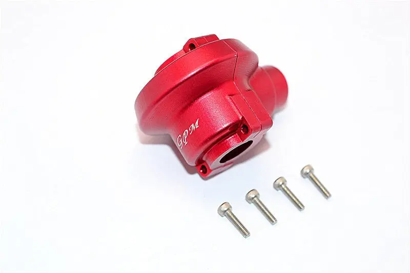 Traxxas E-Revo Brushless Edition Aluminum Front/Rear Diff Housing - 1 Set Red 1