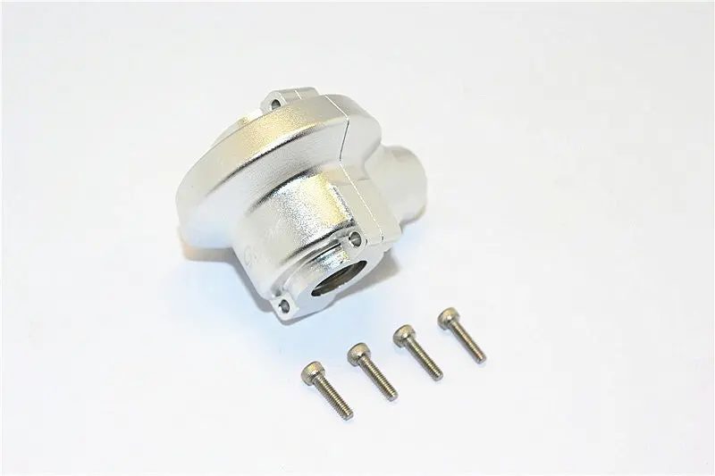 Traxxas E-Revo Brushless Edition Aluminum Front/Rear Diff Housing - 1 Set Silver 1