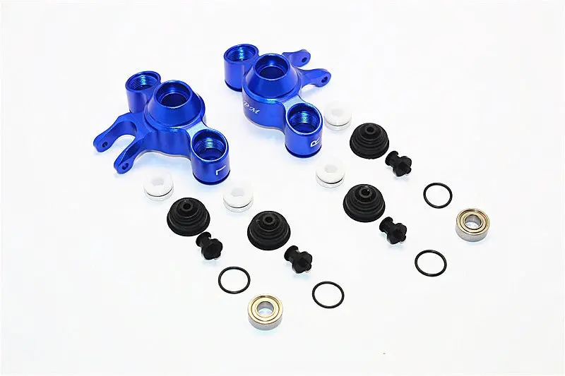 Traxxas E-Revo Brushless Edition Aluminum Front/Rear Knuckle Arm With Nmb Bearings - 1Pr Set Blue 1