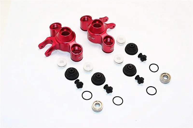 Traxxas E-Revo Brushless Edition Aluminum Front/Rear Knuckle Arm With Nmb Bearings - 1Pr Set Red 1