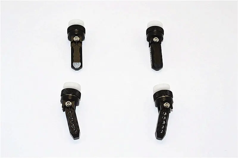 Traxxas E-Revo Brushless Edition Aluminum Front & Rear Magnet Body Mount - 1 Set Black 1
