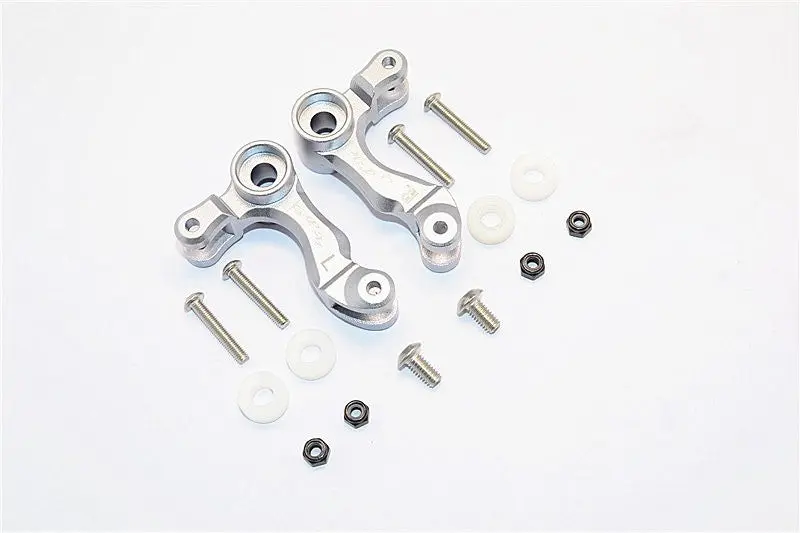 Traxxas E-Revo Brushless Edition Aluminum Front Rocker Arm - 1Pr Set Gray Silver 1