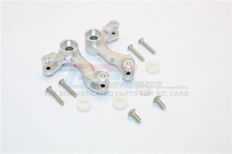 Traxxas E-Revo Brushless Edition Aluminum Front Rocker Arm - 1Pr Set Silver 1