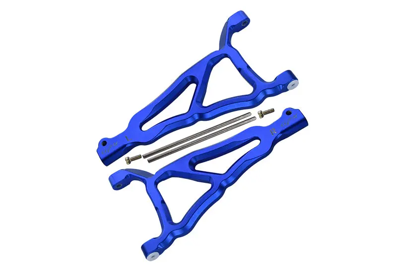 Traxxas E-Revo Brushless Edition Aluminum Front Upper Suspension Arm - 1Pr Set Blue 1