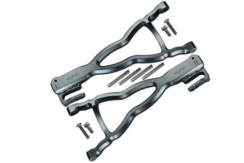 Traxxas E-Revo Brushless Edition Aluminum Rear Lower Suspension Arm - 1Pr Set Gray Silver 1
