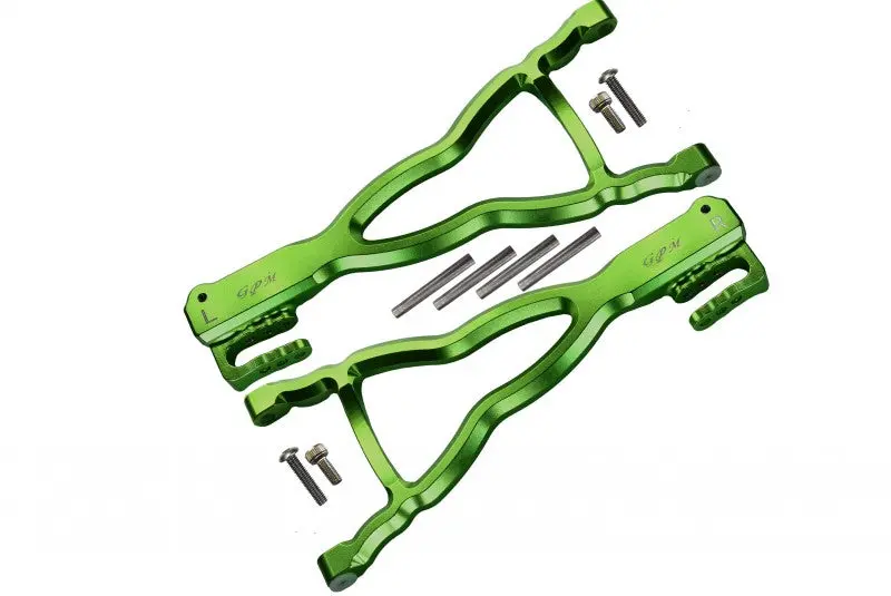 Traxxas E-Revo Brushless Edition Aluminum Rear Lower Suspension Arm - 1Pr Set Green 1