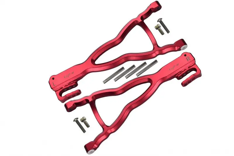 Traxxas E-Revo Brushless Edition Aluminum Rear Lower Suspension Arm - 1Pr Set Red 1