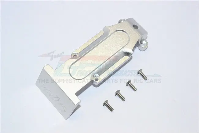 Traxxas E-Revo Brushless Edition Aluminum Rear Skid Plate - 1Pc Set Silver 1