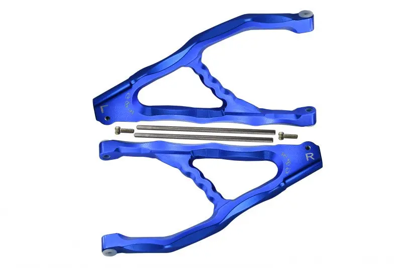 Traxxas E-Revo Brushless Edition Aluminum Rear Upper Suspension Arm - 1Pr Set Blue 1