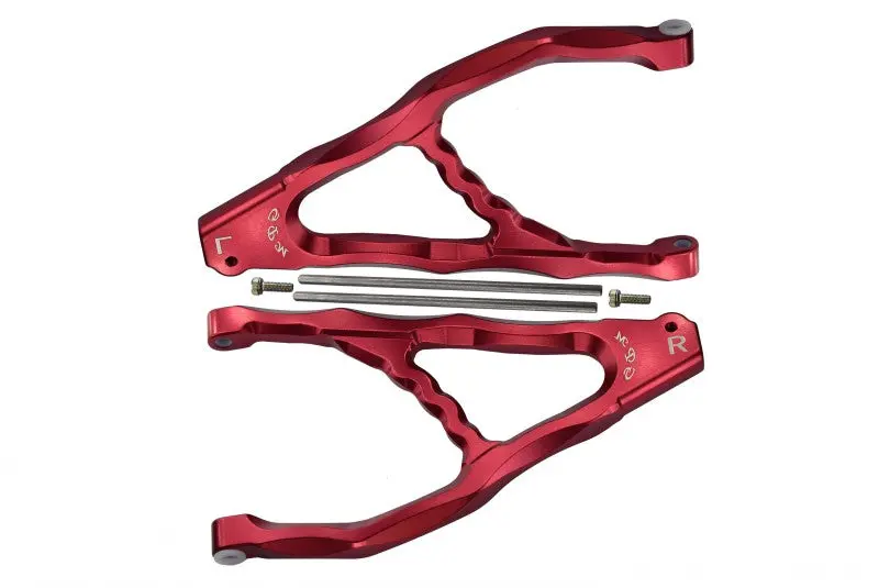Traxxas E-Revo Brushless Edition Aluminum Rear Upper Suspension Arm - 1Pr Set Red 1