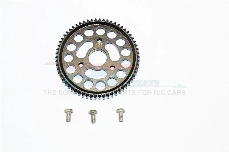 Traxxas E-Revo Brushless Edition Steel Spur Gear (62T) - 1Pc Set Black 1