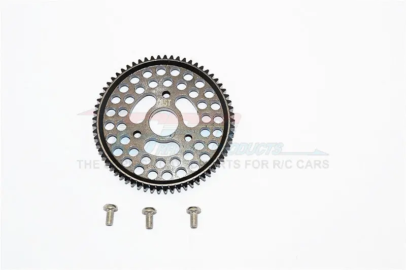 Traxxas E-Revo Brushless Edition Steel Spur Gear (65T) - 1Pc Set Black 1