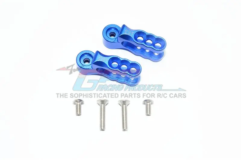 Traxxas E-Revo Vxl 2.0 / E-Revo Brushless Aluminum 23T Servo Horn - 2Pc Set Blue 1