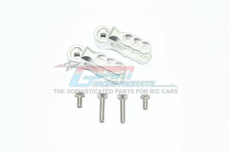 Traxxas E-Revo Vxl 2.0 / E-Revo Brushless Aluminum 23T Servo Horn - 2Pc Set Silver 1