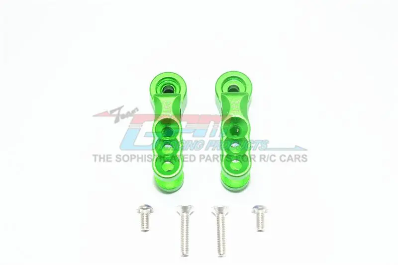 Traxxas E-Revo Vxl 2.0 / E-Revo Brushless Aluminum 24T Servo Horn - 1Pr Set Green 1