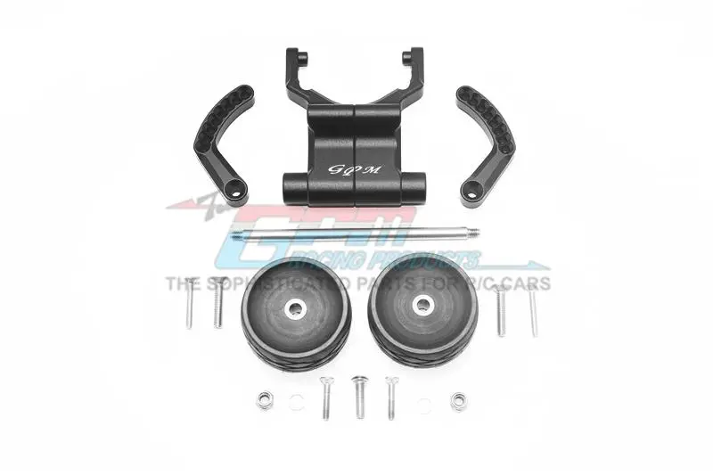 Traxxas E-Revo Vxl 2.0 / E-Revo Brushless Aluminum Rear Adjustable Wheelie - 1 Set Black 1