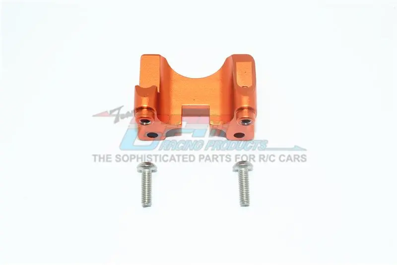 Traxxas E-Revo Vxl 2.0 / E-Revo Brushless Aluminum Rear Damper Mount - 1Pc Set Orange 1