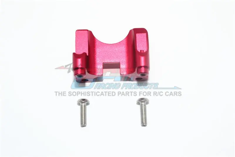 Traxxas E-Revo Vxl 2.0 / E-Revo Brushless Aluminum Rear Damper Mount - 1Pc Set Red 1