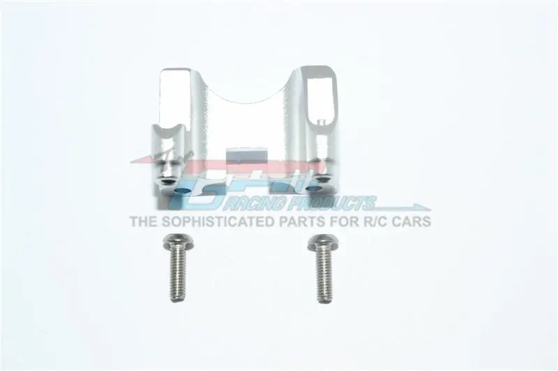 Traxxas E-Revo Vxl 2.0 / E-Revo Brushless Aluminum Rear Damper Mount - 1Pc Set Silver 1