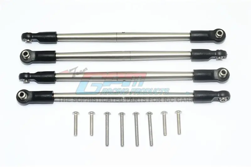 Traxxas E-Revo Vxl 2.0 / E-Revo Brushless Stainless Steel #304 Front/Rear Turnbuckle For Steering - 4Pc Set 1