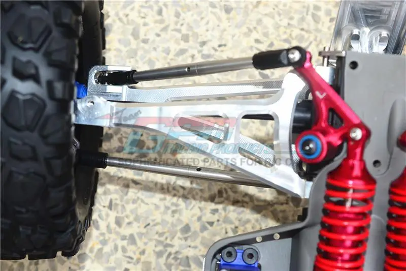 Traxxas E-Revo Vxl 2.0 / E-Revo Brushless Stainless Steel Front/Rear Supporting Tie Rod - 1Pr Set 2
