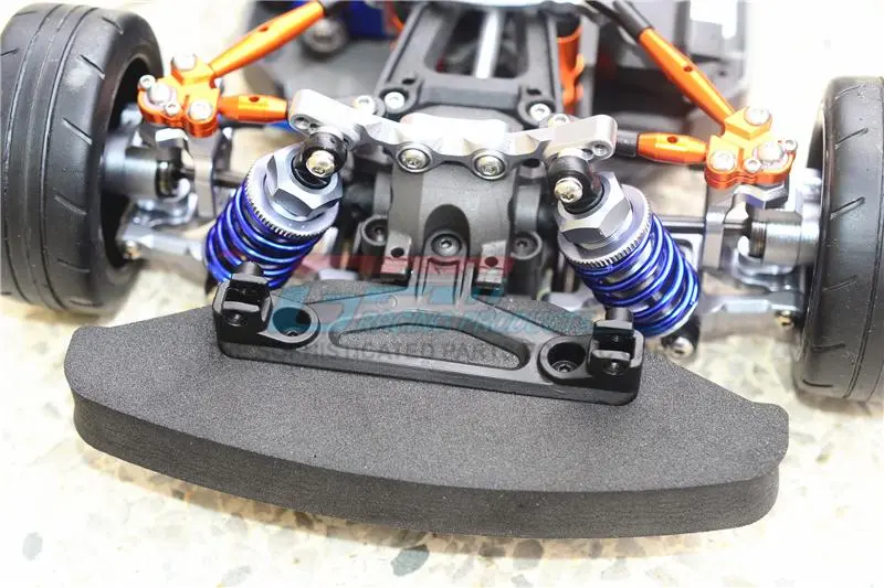 Traxxas Ford Gt 4-Tec 2.0 (83056-4) Aluminum Front (50Mm) + Rear (47Mm) Oil Filled Dampers - 4Pc Set Red 2