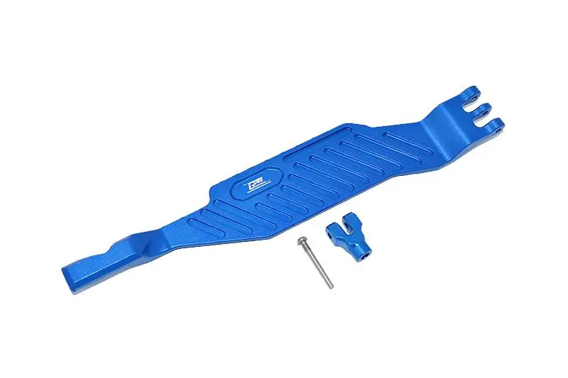 Traxxas Hoss 4X4 Vxl (90076-4) Aluminum Battery Hold-Down - 3Pc Set Blue 1