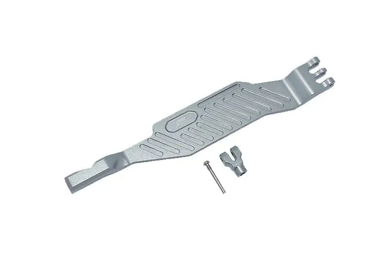 Traxxas Hoss 4X4 Vxl (90076-4) Aluminum Battery Hold-Down - 3Pc Set Gray Silver 1