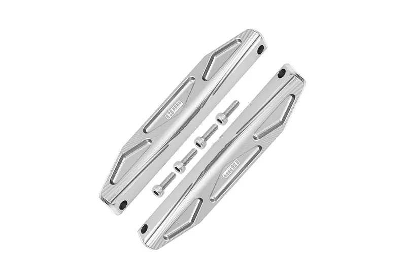 Traxxas Hoss 4X4 Vxl (90076-4) Aluminum Chassis Nerf Bars - 6Pc Set Silver 1