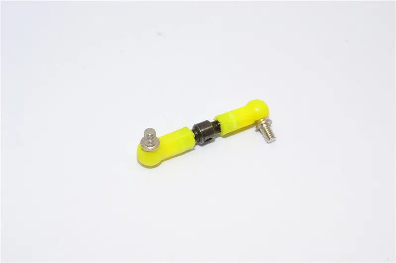 Traxxas Latrax Rally & Latrax Sst Steel Servo Tie Rod With Plastic Ends - 1Pc Yellow 1