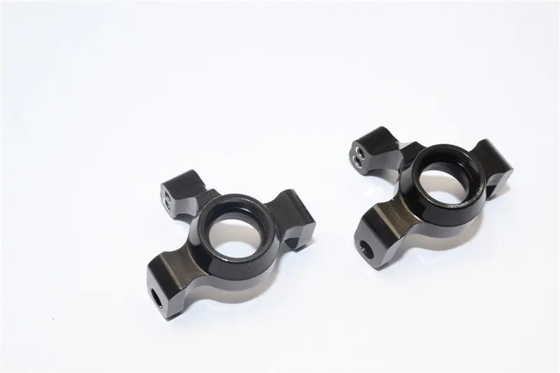 Traxxas Latrax Rally / Sst / Teton Aluminum Front Knuckle Arm - 1Pr Set Black 1