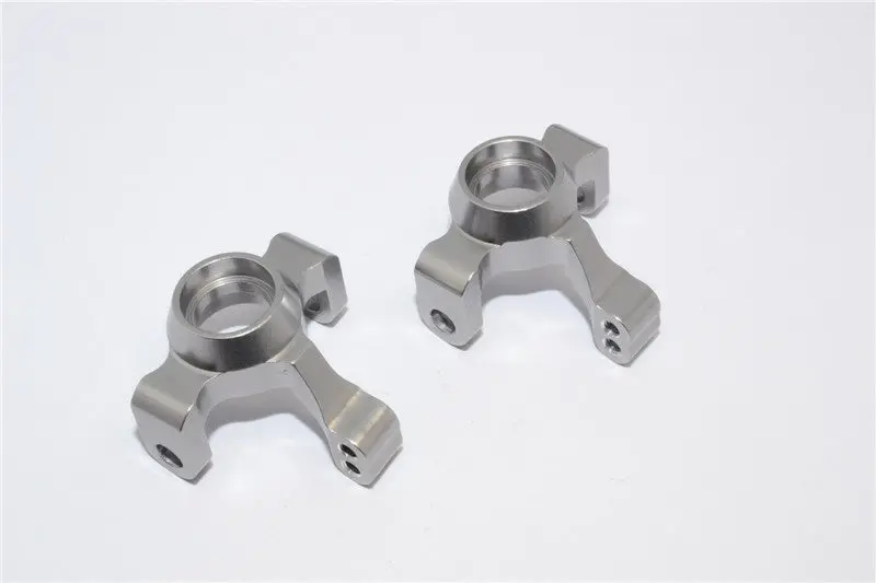 Traxxas Latrax Rally / Sst / Teton Aluminum Front Knuckle Arm - 1Pr Set Gray Silver 1